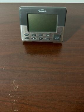 Sunbeam Digital Timer in Black and Stainless Steel Finish